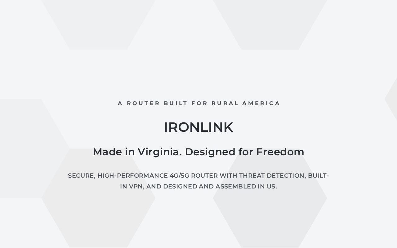 Ironlink - A Router Built for Rural America